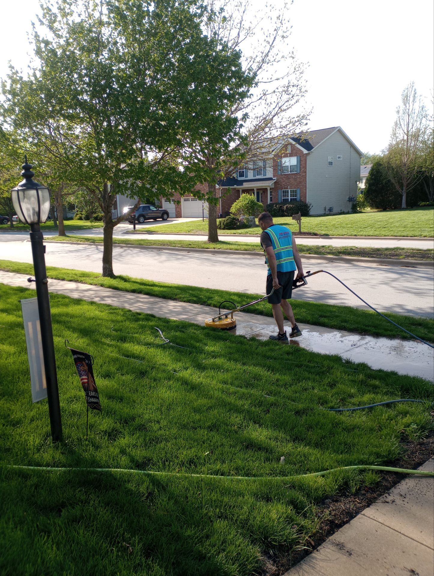 Exterior cleaning recent work photo