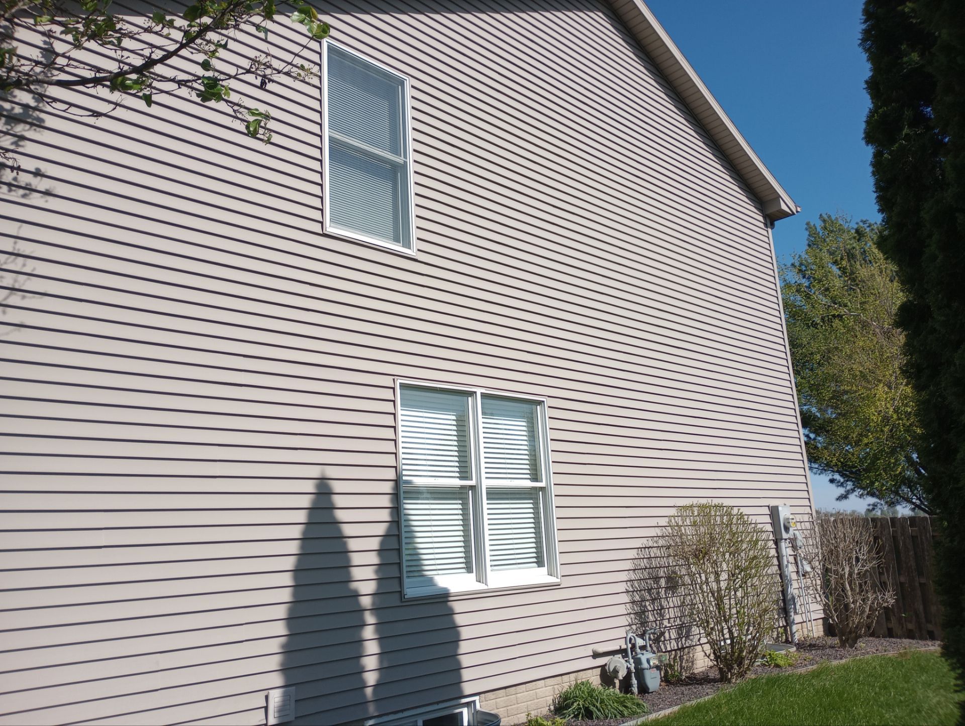 Driveway and walkway cleaning result